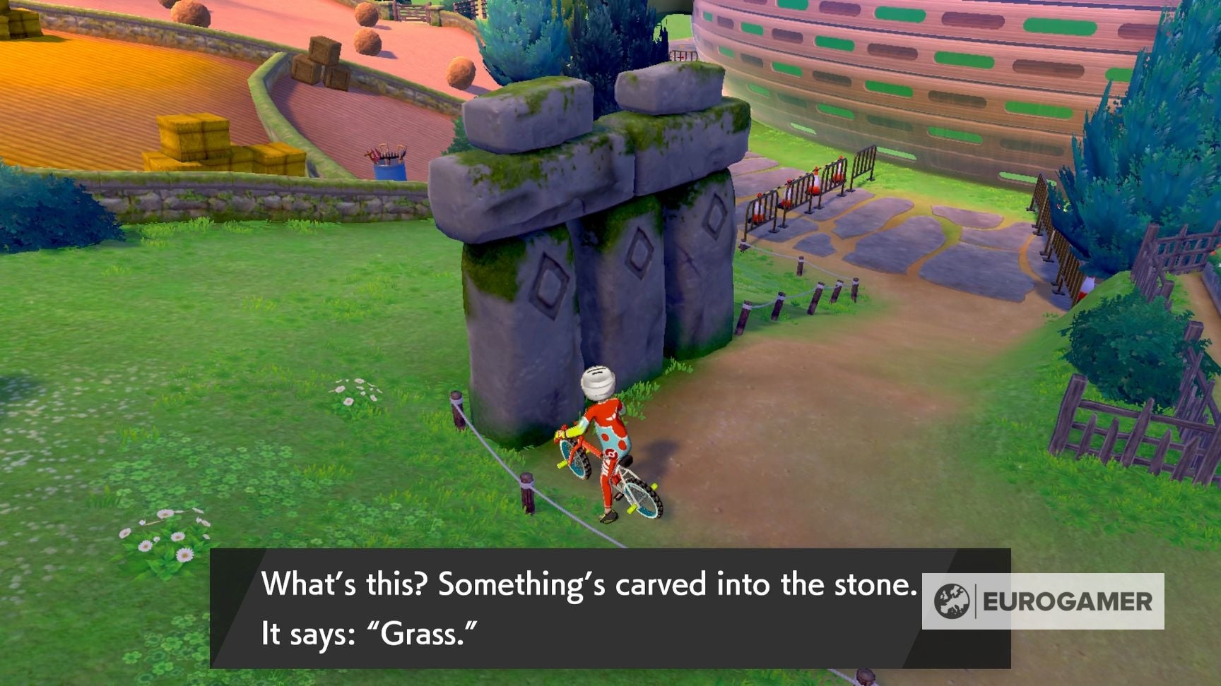 Pokémon Sword and Shield Turffield treasure riddle solution how to